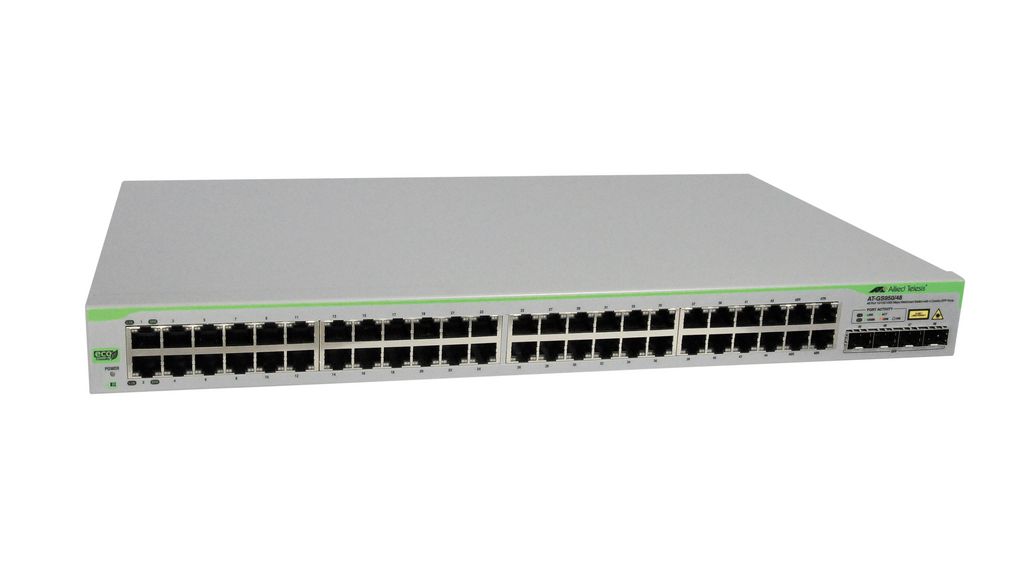 Ethernet-Switch, RJ45-Anschlüsse 44, SFP Ports 4, 1Gbps, Managed